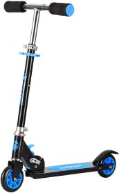 Scooter for Kids Ages 5-8;  Kick Scooter with Adjustable Handlebars and Rear Brake Aluminum Frame;  Lightweight;  Scooter for Kids Ages 3-10 (Color: Black)